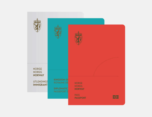 New Norwegian Passport - Neue Design Studio