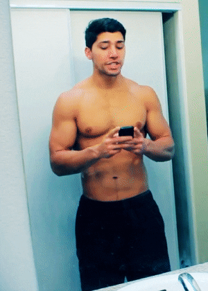 undressing-scenes:  Josh Leyva in 5 Types of Guys on Instagram (2013)