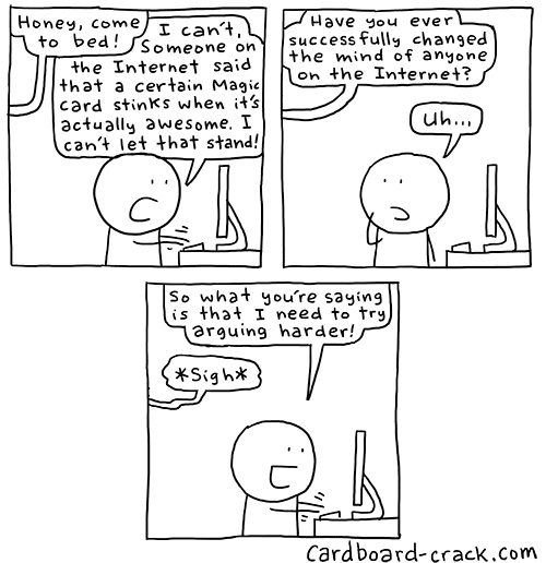 Internet Arguments - Cardboard Crack