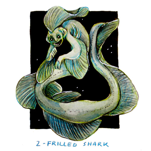 Frilled sharks are often presented as “real life sea serpents!!!”, but unless you&rsquo