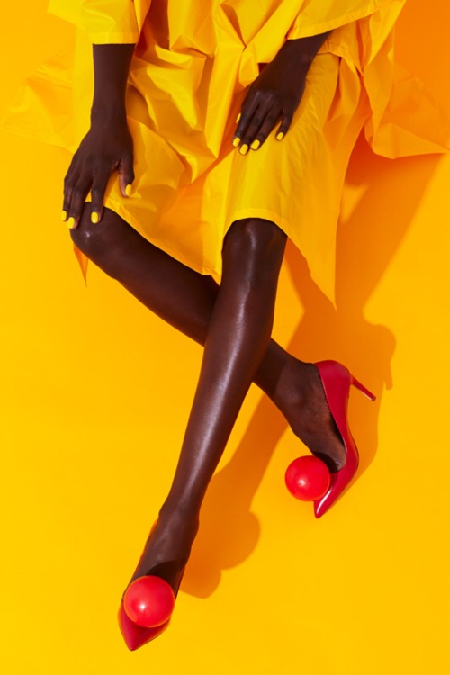 continentcreative: Aluad Deng Anei  for Bon Bon Magazine by Javier Lovera