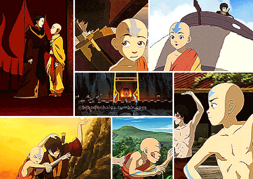 THEN&NOW + AVATAR THE LAST AIRBENDER || AANG&ZUKO