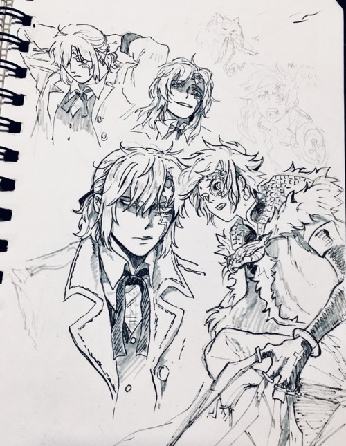 meltesh28:allen(and some neah) sketch dumppppppppp (my heart into the grounndddddd) 