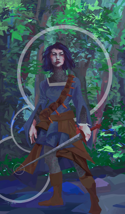 stephaniecost:Sabriel, who has a special place in my heart.  A version of this exists without t