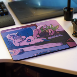 braeburned: I’ll post on tumblr here first, since these things are probably gonna be gone in like an hour, but I’ve got a couple mousepads (like 4 of each lmao) left over from my last convention and figure I should sell ‘em online! I’ll likely
