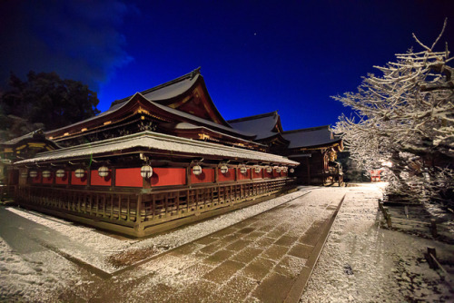 Snow in Kyoto &lt;3 Peaceful shots taken in Kitano Tenmangu and Ohara neighborhood by Prado