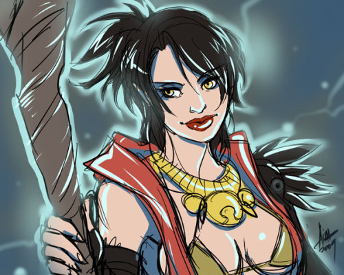 momochanners: Morrigan Monday, you say? Then have at thee, this fanart retrospective from moi featur