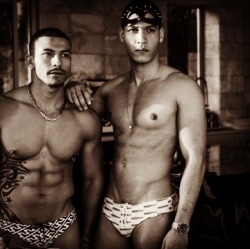 fyeahalexsanchez:  Alex Sanchez and Greg Kelley modeling Radical Energy briefs