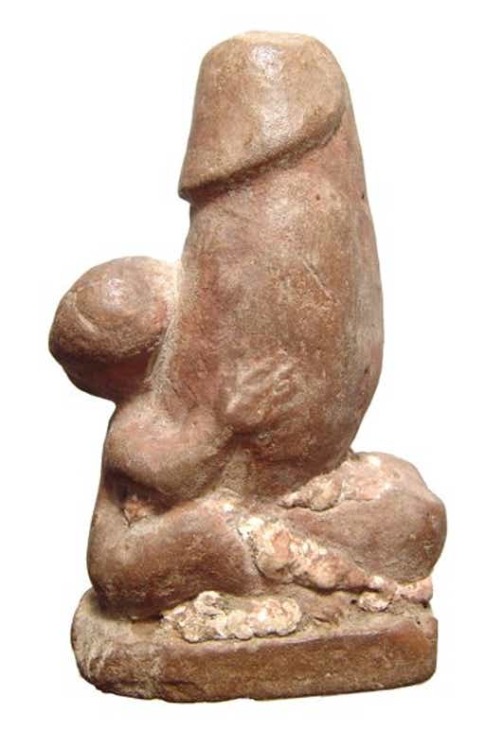 Ptolemaic Egyptian stone ithyphallic dwarf