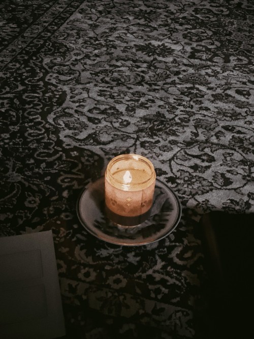 Winter Is Here, So It's Time To Light Candles And Study In Bed And Complain About The Weather. I'm Trying