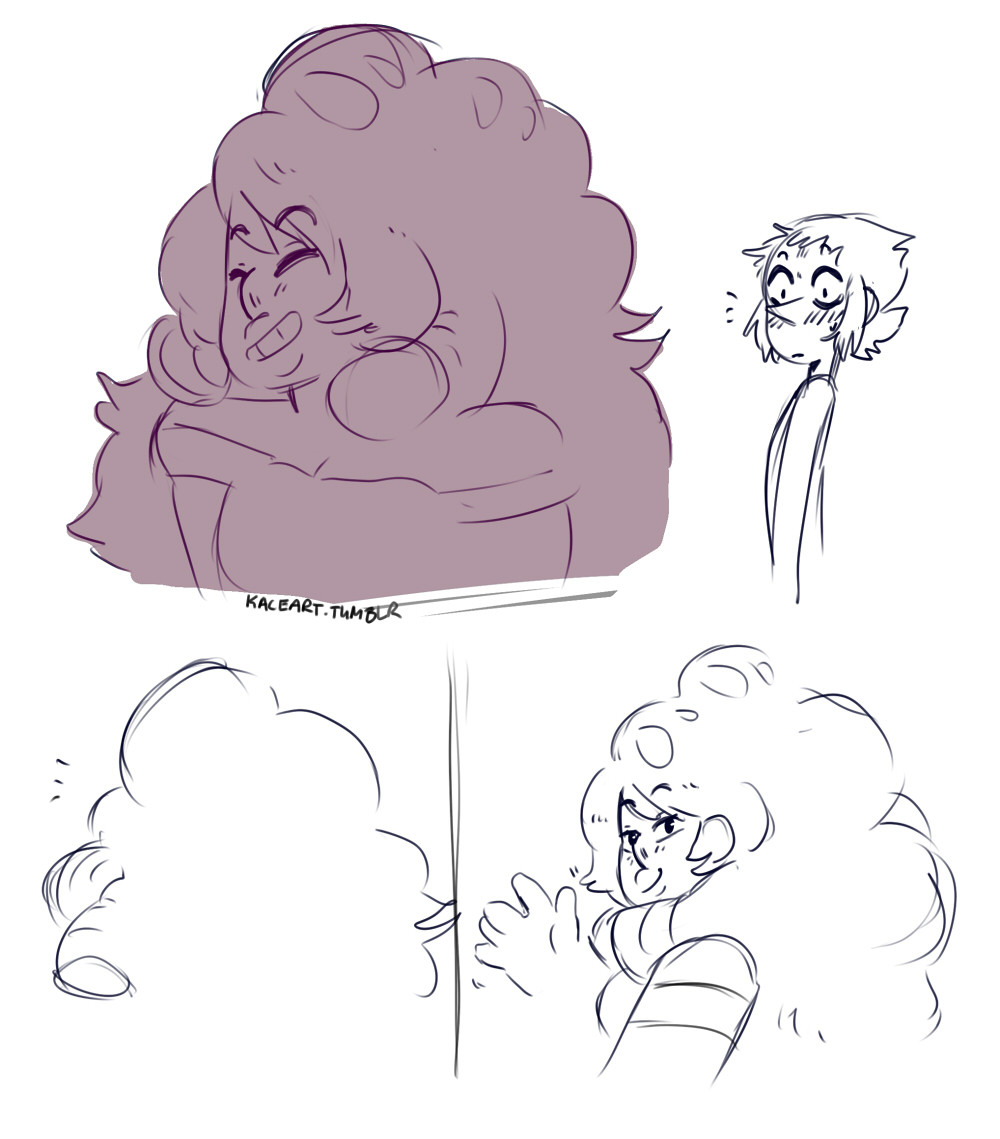 kaceart:  i know i make too many aus, but consider…. hs pearlrose… 