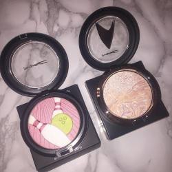 expensivetastexox:  New Mac babies ✨ Trophy &amp; Luna luster