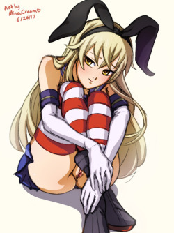 minacream: Daily Sketch - Shimakaze Commission meSupport me on Patreon 