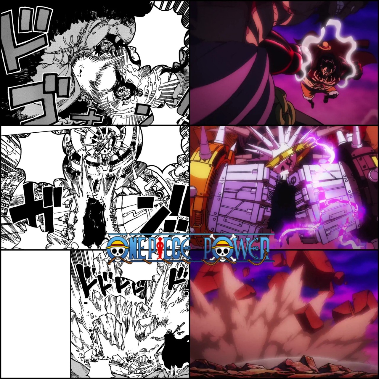 Episode 1017 vs Chapters 1001-1002