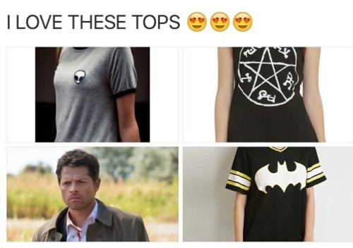 naudtsk:  winchester-cas:  They go very well with these bottoms   Where can i get get these?  Ha.