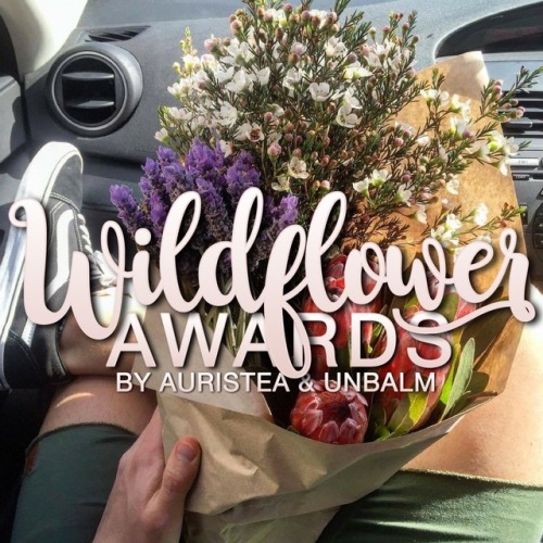 auristea:Hi guys! Jasmin and I are presenting our very first awards, the Wildflower Awards! Let’s ge
