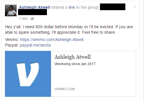 thebigblackwolfe: Hey y’all, one of my friends @haaaymissatwell needs some emergency help! She needs