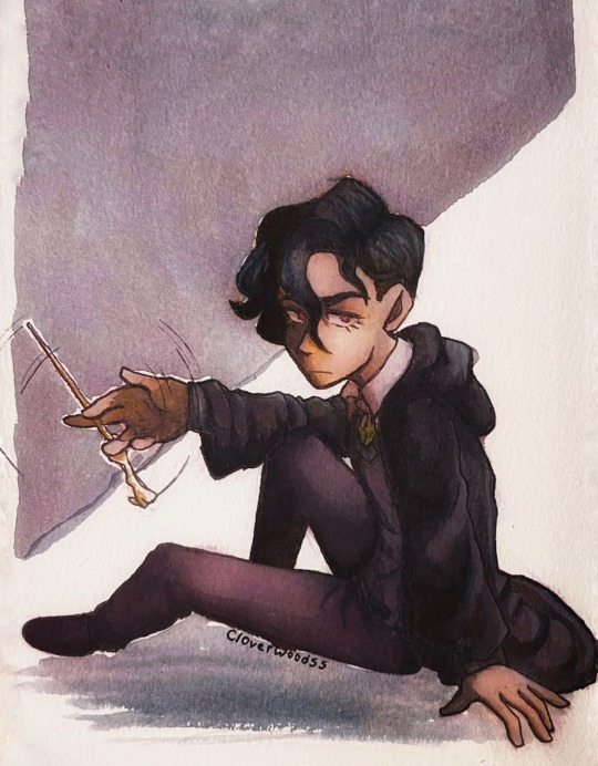 tom riddle drawing