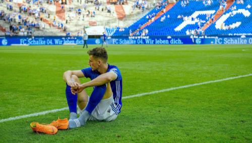 Football. Leon Goretzka. Schalke 04.