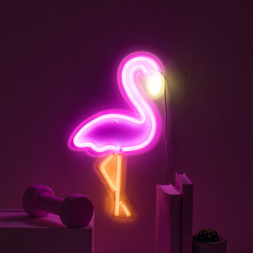 Porn figdays:“Flamingo” Neon Wall Light // photos