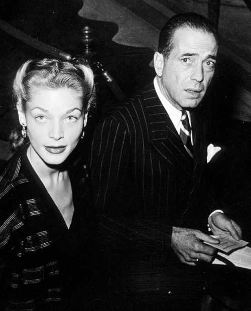 deforest:  Humphrey Bogart and Lauren Bacall, 1940s 