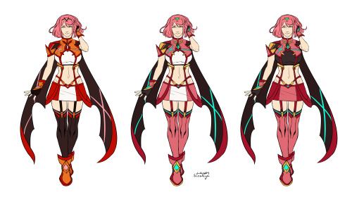 Couldn&rsquo;t stop thinking about this concept art Pyra&hellip;