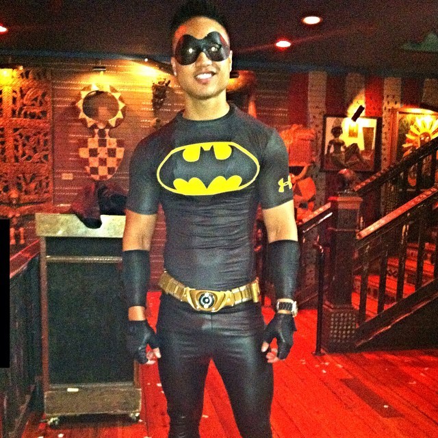 tightgearguys:  a bit late, but a halloween spandex super post from the gays of weho