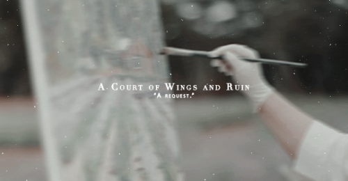 The ACoTaR Series 3/5: A Court of Wings and RuinAzriel shrugged. “We—Rhys, Cass, and I—will occasion