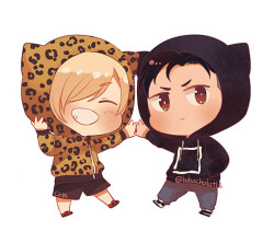 pandamatcha:  I’m glad Yurio have a friend now!   