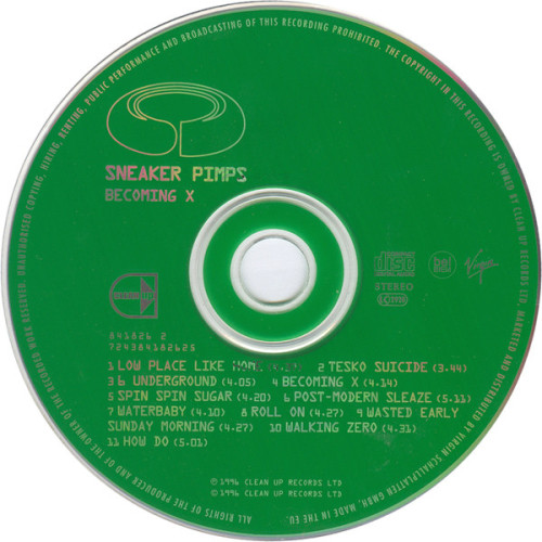ave-lucjver: sneaker pimps - becoming x (1996)