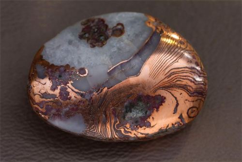 earthshaped:Copper Replacement Agate
