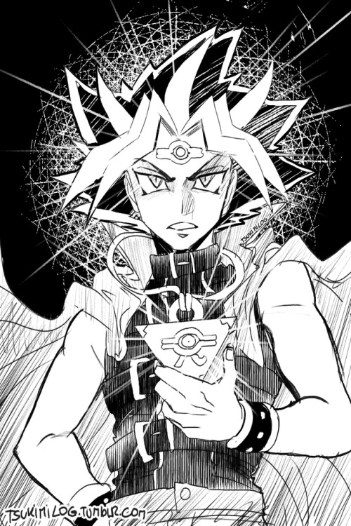 Daily YGO sketch (21.01.2018)I was asked to draw something season 0 related. This is the best I coul