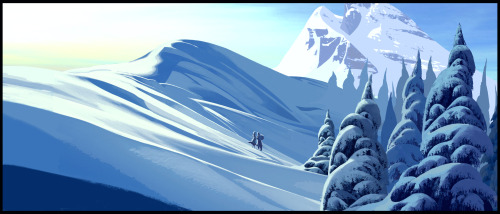 hatspookymiku:  new frozen concept art 