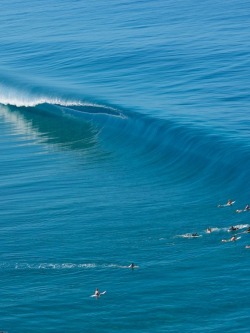 Tellmeyourprettylies:  Teahupoo Tropical Blue. Photo: Tim Mckenna 