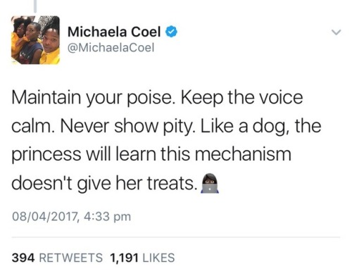 okayysophia:Michaela Coel on Twitter