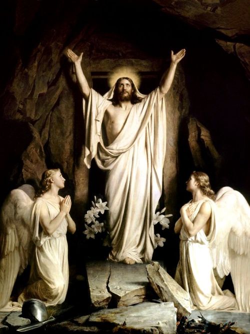 theraccolta:The Resurrection by Carl Bloch