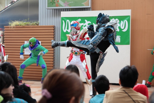 時空戦士イバライガー 2013.04.29　いばキャラ祭り＋北関東2013 in イオンタウン水戸南