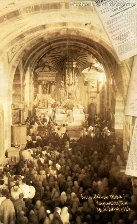 The last Holy Mass in the parish of Valparaíso, Zacatecas, before the suspension of all publi