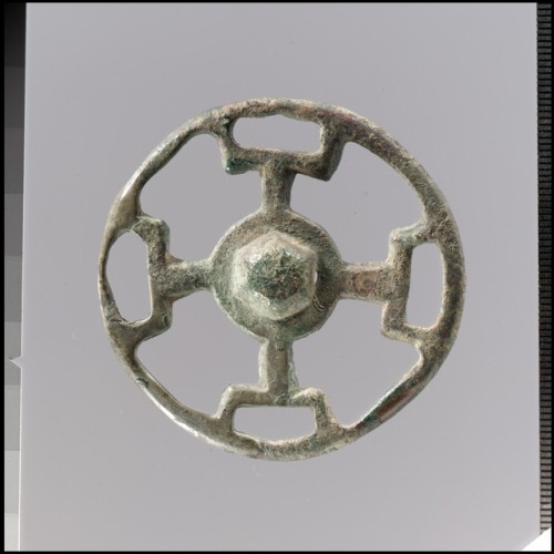 Openwork Belt Fitting, Medieval ArtMedium: Copper alloyGift of J. Pierpont Morgan, 1917Metropolitan 