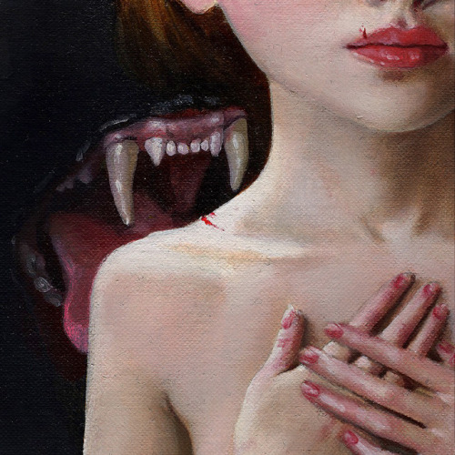 Jana Brike (Latvian, b. 1980, Riga, Latvia) - Foreshadowing: Beauty and the Beast (detail), 2015&nbs