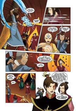 mildlyamused:  Check it out! Buzzfeed got seven exclusive pages from the new Avatar: The Last Airbender - The Search Part One graphic novel! 