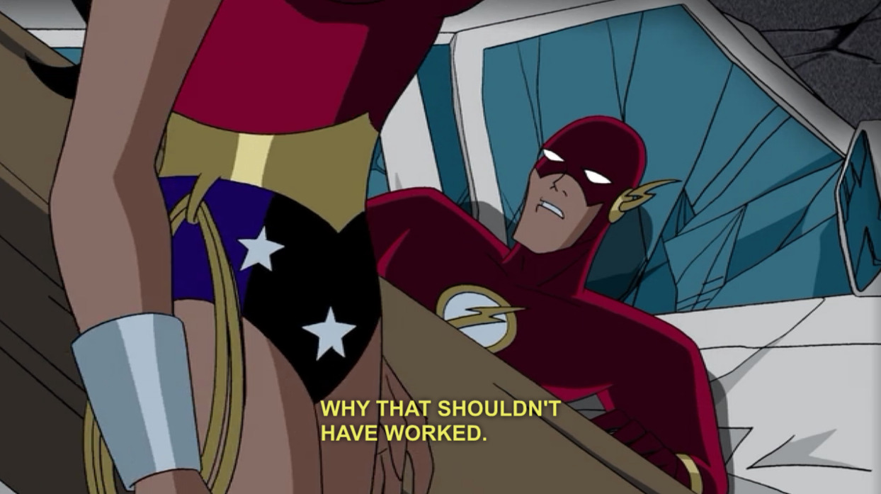 Flash telling it like it is.