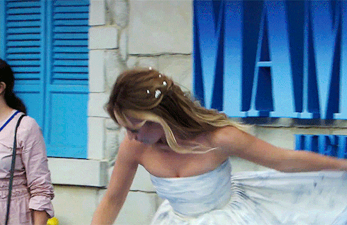mikaeled:Lily James at the London premiere of Mamma Mia! Here We Go Again