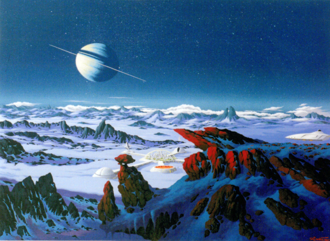 martinlkennedy:  Steve Dodd ‘Terraforming Titan 1.’ Steve started this one in