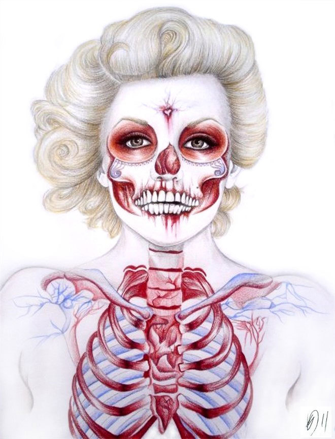 thegregorythomas:  Kelly Durette ‘Death of Marilyn Monroe’