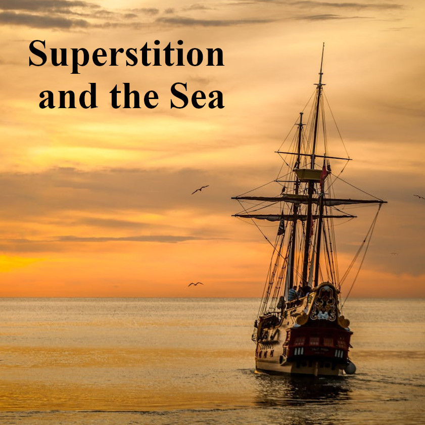 A photo by Pixabay on Pexels of an old sailing ship at sea against an orange and gray sunset. https://www.pexels.com/photo/a-pirate-ship-sailing-on-sea-during-golden-hour-37730/