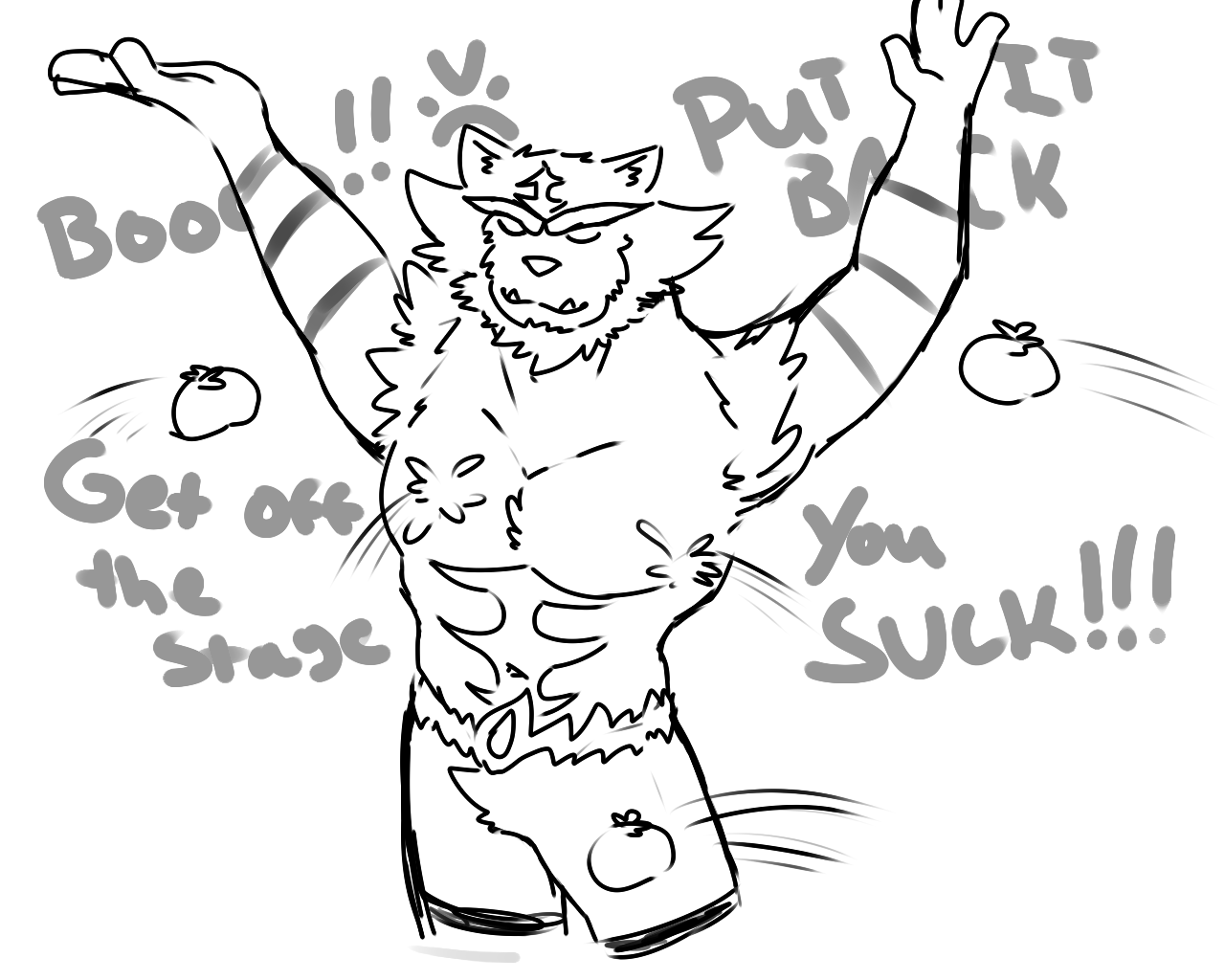 barawerewolff:  he sees the haters and embraces them 