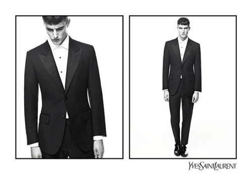 Yves Saint Laurent . Ad campaign Men Accessories S/S 11Photos: Karim SadliModel: James Smith