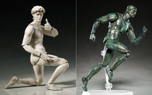 asylum-art-2:_Nudity Content_“David” and “Venus de Milo” Action Figures Put Art History in Motion  H