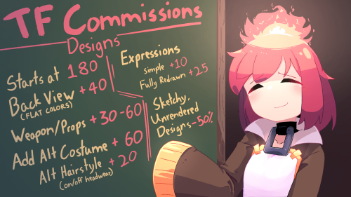 Commissions Price Changes, All Are In USD~